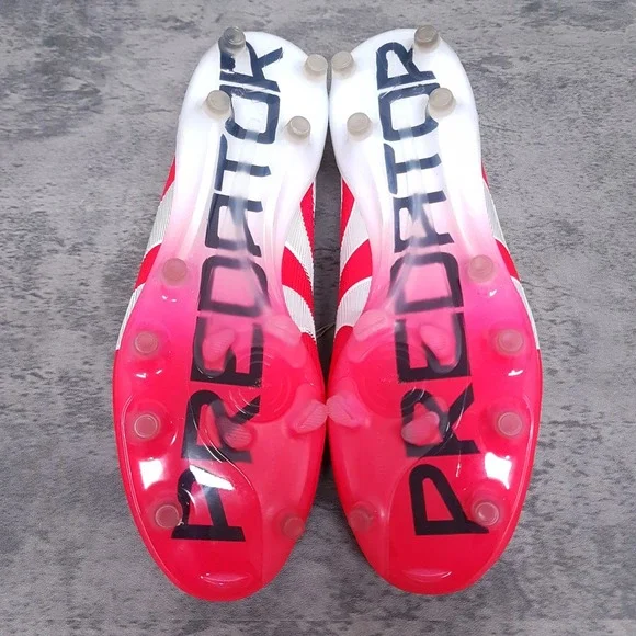 ADIDAS Predator Elite AG Victory Pack Soccer Cleats‎ Mens 6.5 Womens 7.5 Red